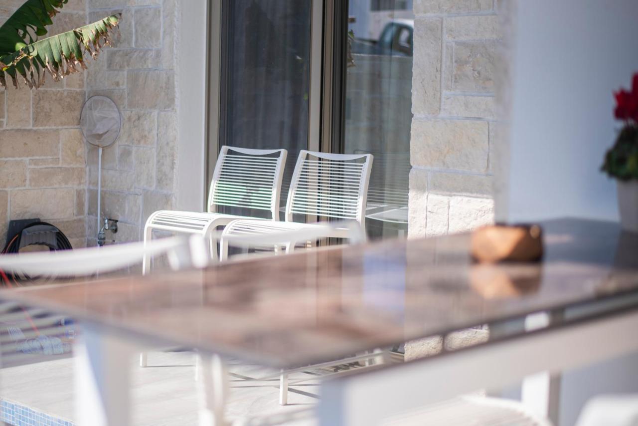 Pachia Ammos Thronos Aqua Residence A Sea View Luxury Villa מראה חיצוני תמונה