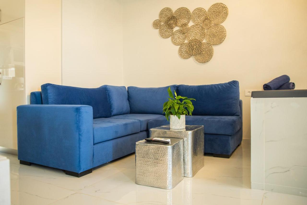 Pachia Ammos Thronos Aqua Residence A Sea View Luxury Villa מראה חיצוני תמונה
