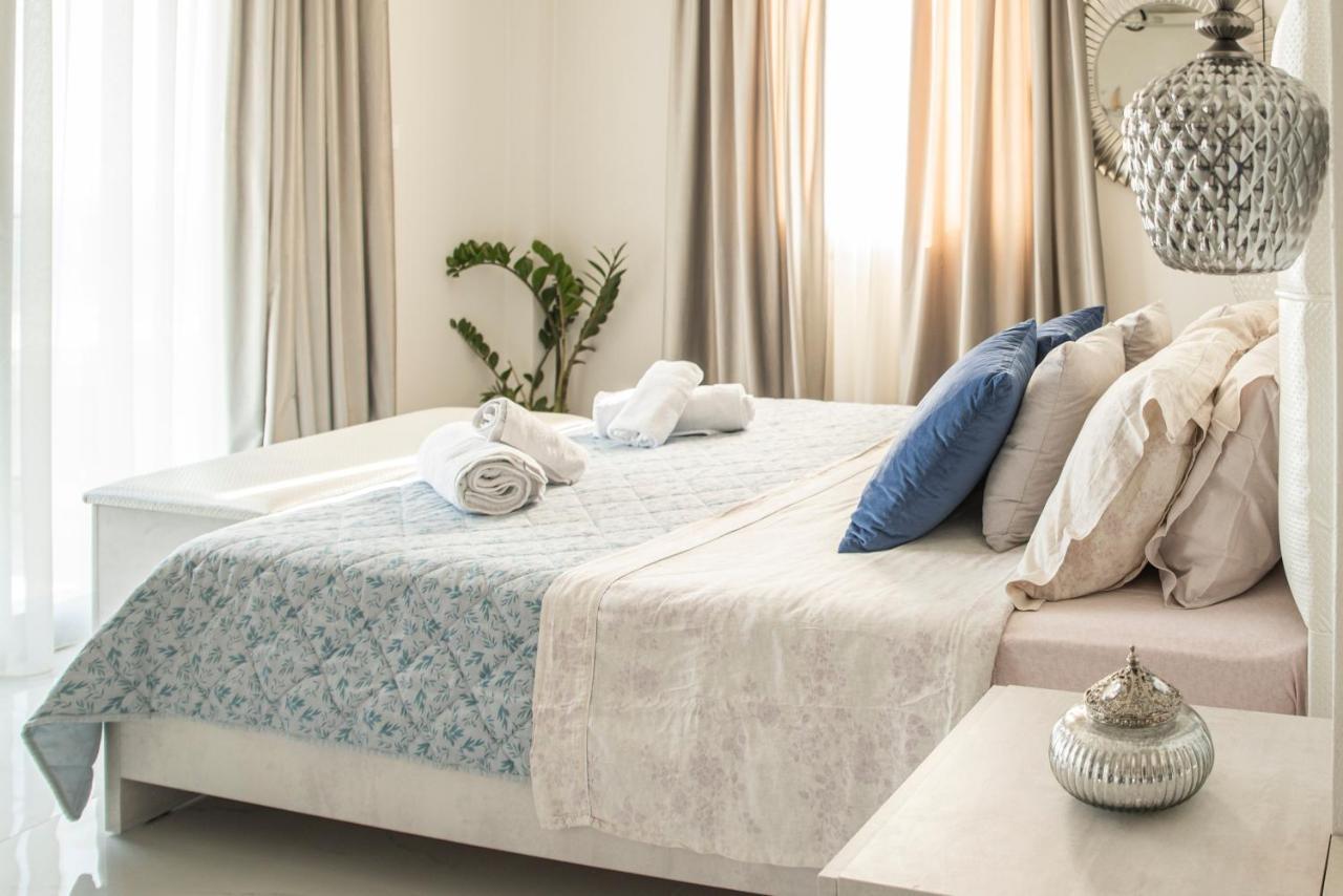Pachia Ammos Thronos Aqua Residence A Sea View Luxury Villa מראה חיצוני תמונה